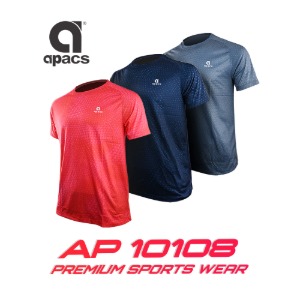 아펙스 AP10108 남녀공용 티셔츠 배드민턴 스포츠웨어