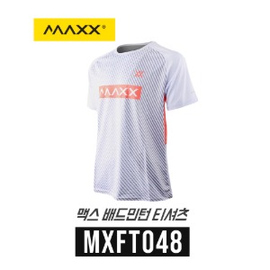 맥스 MXFT048 남녀공용 반팔티셔츠 배드민턴의류